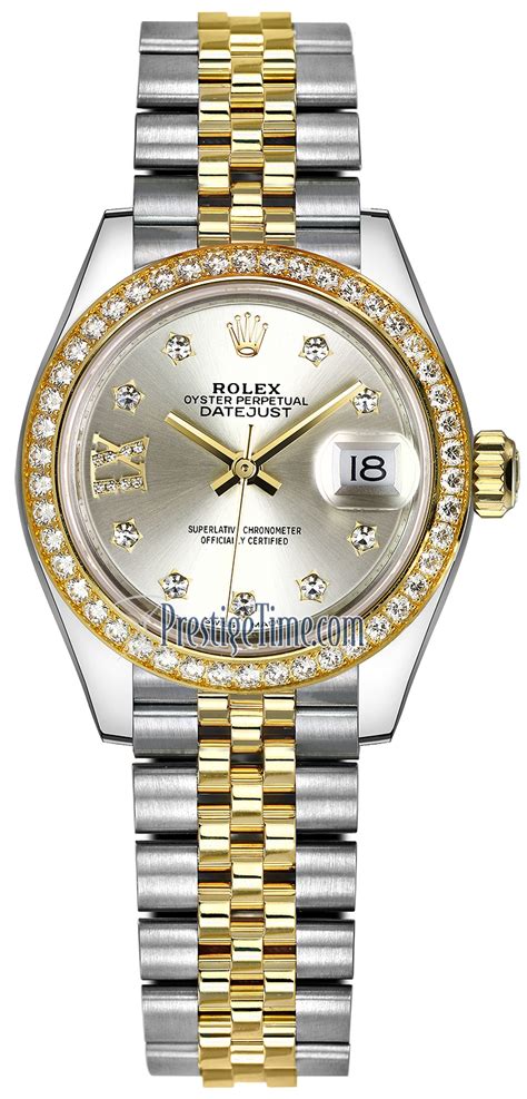 womens gold and silver rolex